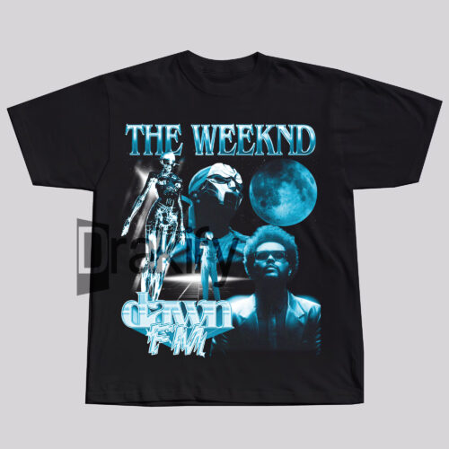 The Weeknd Dawm Fm Retro Tee, The Weeknd Vintage T-shirt. The Weeknd After Hours til Dawn Tour Shirt