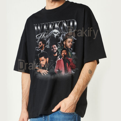 The Weeknd 90s Vintage Retro Tee, The Weeknd Vintage T-shirt