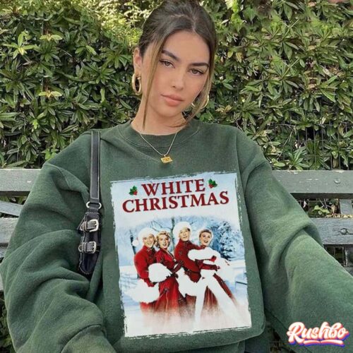 Vintage White Christmas Movie 1954 Sweatshirt