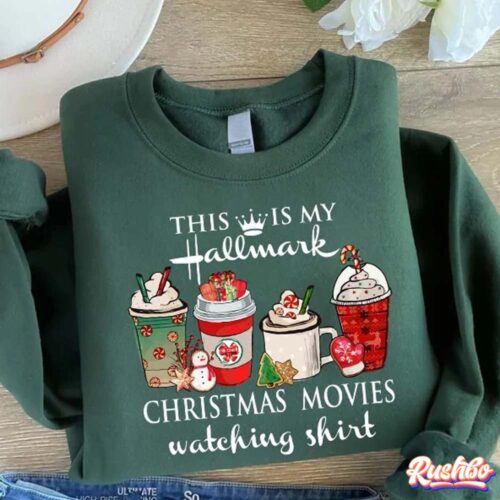 This Is My Movie Watching Christmas Holiday Sweatshirt