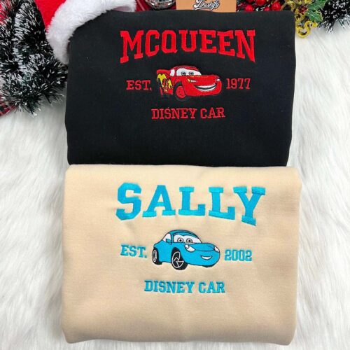 Mc Queen And Sally Disney Couple Christmas Sweatshirt