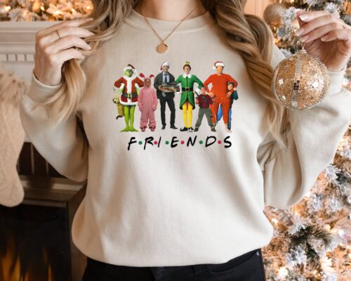 Christmas Movie Friends Sweatshirt