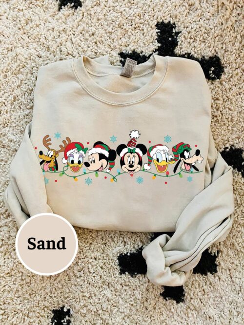 Disney Friends Christmas Sweatshirt