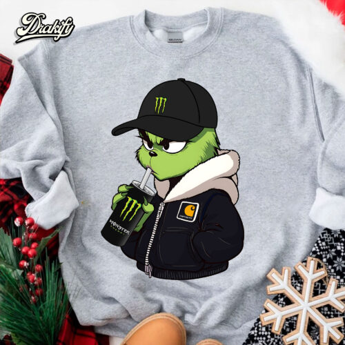 The Grinch Drink Monster Sweatshirt