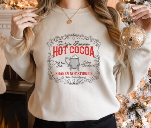 Judys hot cocoa sweatshirt