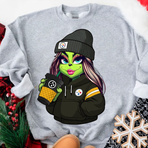 The Grinch Girl Dink Steelers