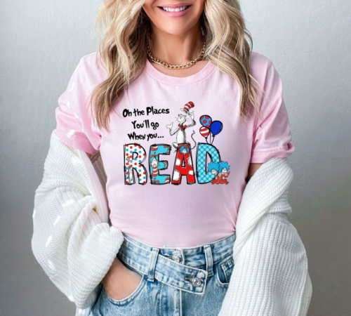 Dr. Suess , On The Place , Read Across America Shirt