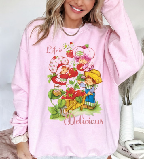 Strawberry Shortcake Girl , Life is Delicious Shirt