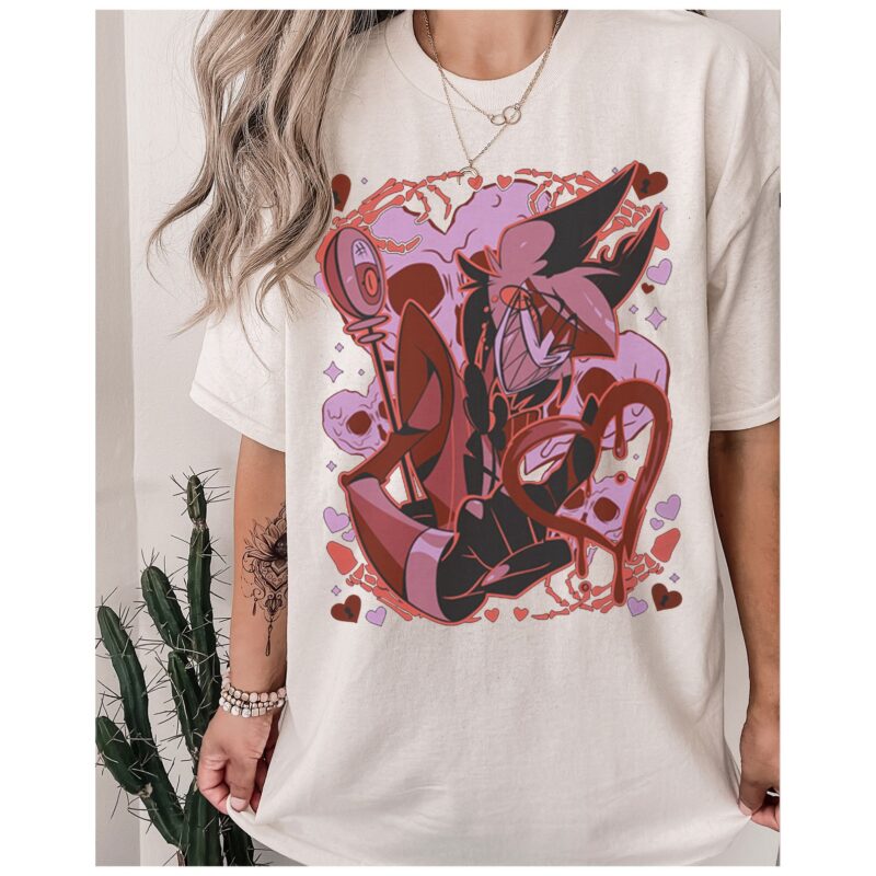 Alastor Valentines Day Hazbin Hotel Shirt Drakify