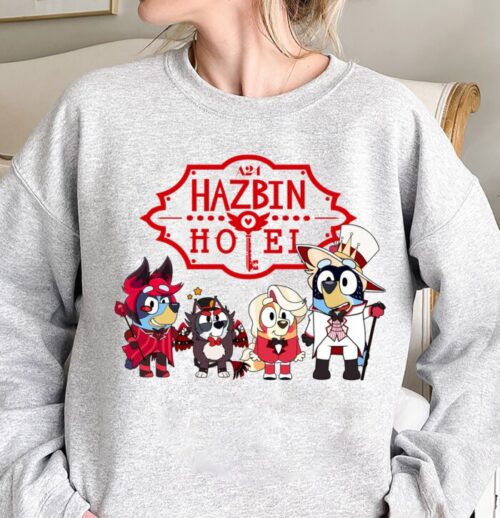 Bluey x Hazbin Hotel Sweatshirt