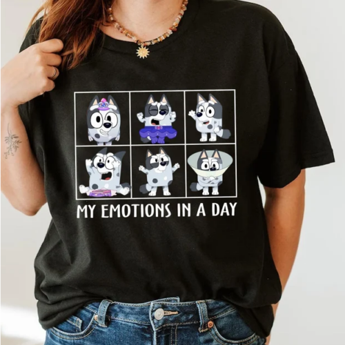 My Emotions In A Day Muffin Shirt