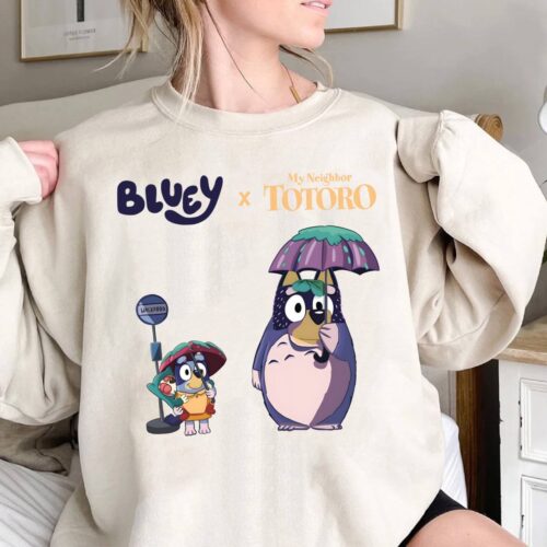 Bluey Totoro Shirt