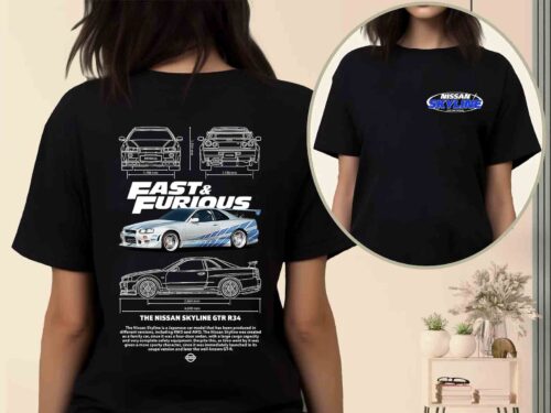 Fast and Furious Skyline Shirt