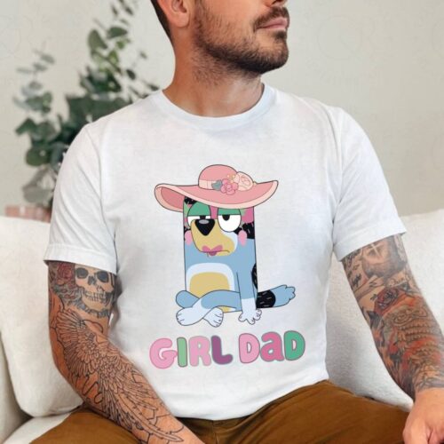 Bluey Girl Dad Bandit Shirt