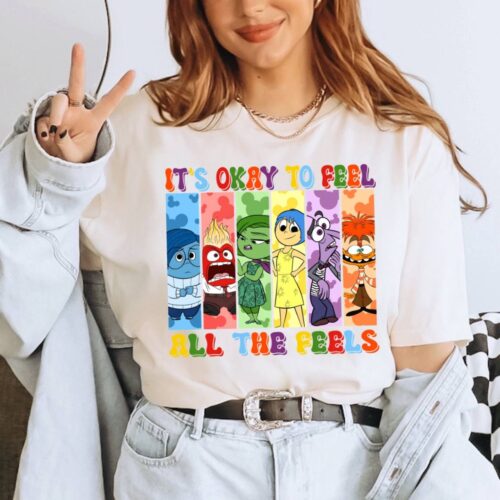 It's Ok To Feel Inside Out Shirt