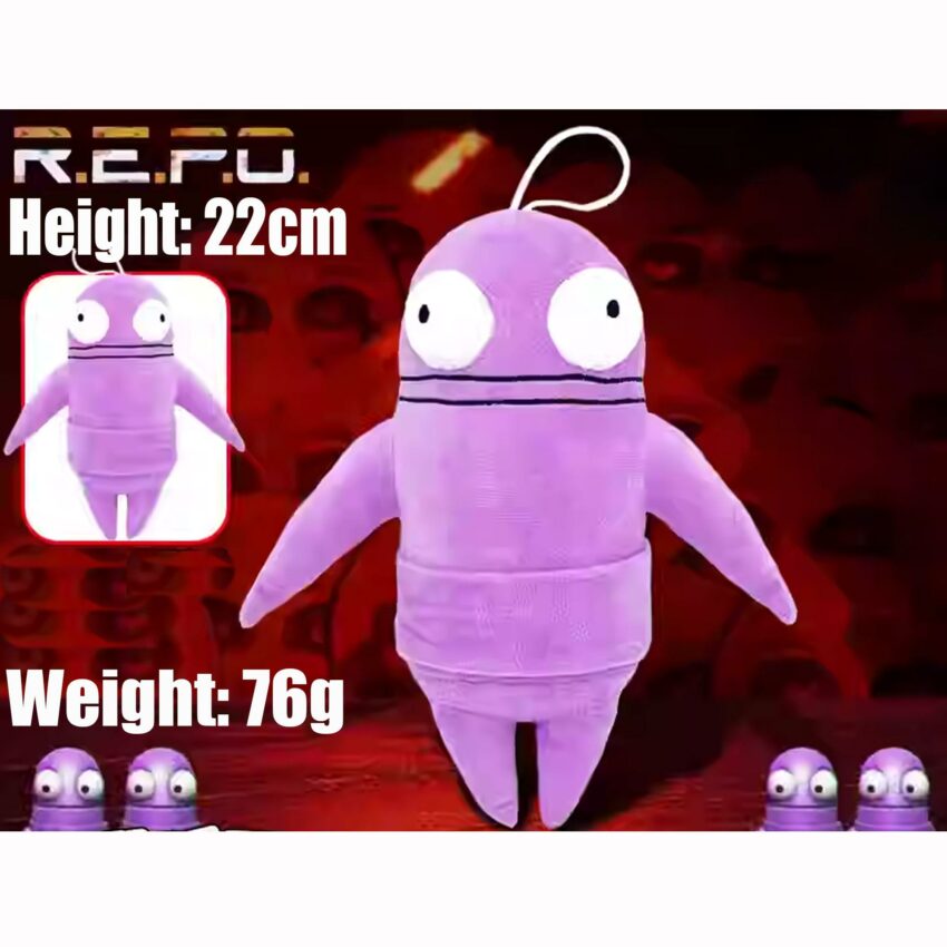 REPO Game Creative Plush Doll, Mailbox Man Doll Boy Children Keychain, Funny Ugly Cute Gift