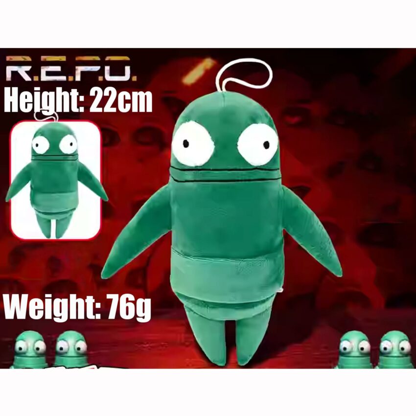 REPO Game Creative Plush Doll, Mailbox Man Doll Boy Children Keychain, Funny Ugly Cute Gift
