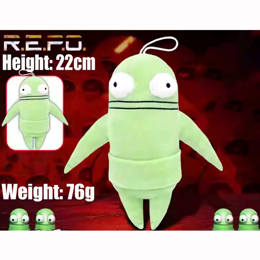 REPO Game Creative Plush Doll, Mailbox Man Doll Boy Children Keychain, Funny Ugly Cute Gift