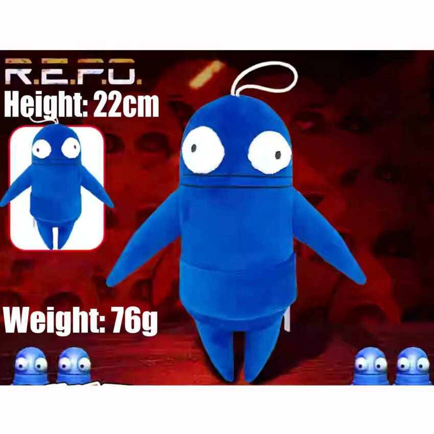 REPO Game Creative Plush Doll, Mailbox Man Doll Boy Children Keychain, Funny Ugly Cute Gift