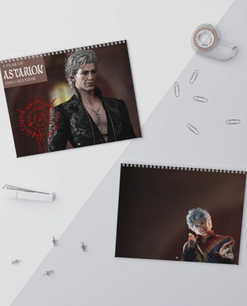 Astarion Baldur’s Gate Game 2026 Calendar