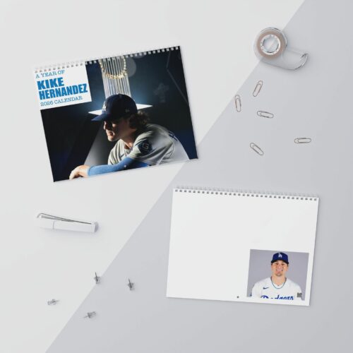 LA Dodger Kike Hernandez 2026 Calendar