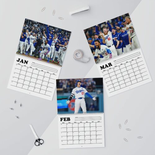 LA Dodgers World Series Champions 2026 Calendar
