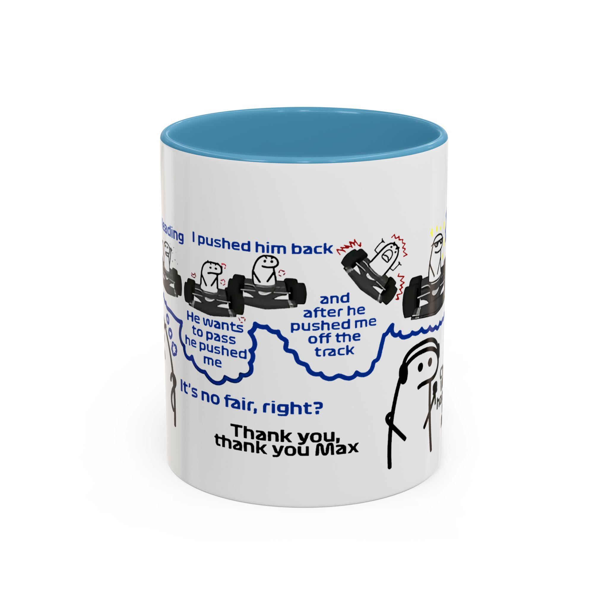 Nothing Just An Inchident Max Verstappen & Leclerc Funny Meme F1 Coffee Cup Nothing Just An Inchident Max Verstappen & Leclerc Funny Meme F1 Coffee Cup