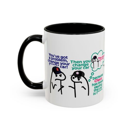 Totowolff And Christian Horner Formula One Funny MemeMug