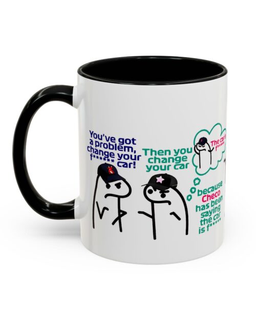 Totowolff And Christian Horner Formula One Funny MemeMug