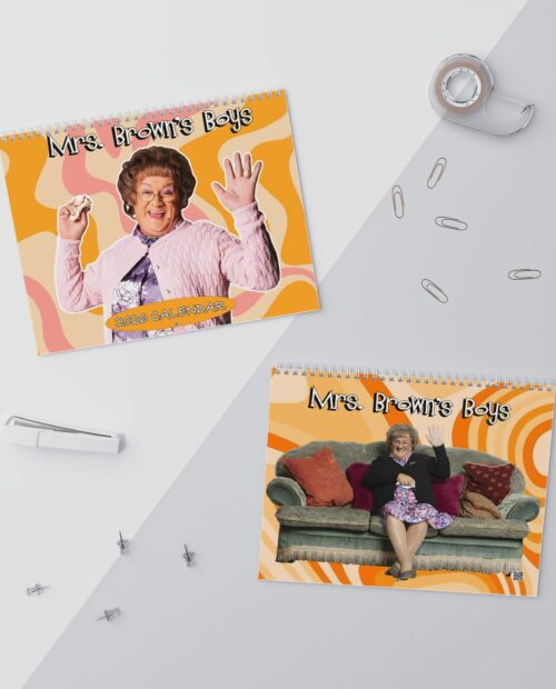 Mrs. Brown’s Boys Movie Quotes 2026 Calendar
