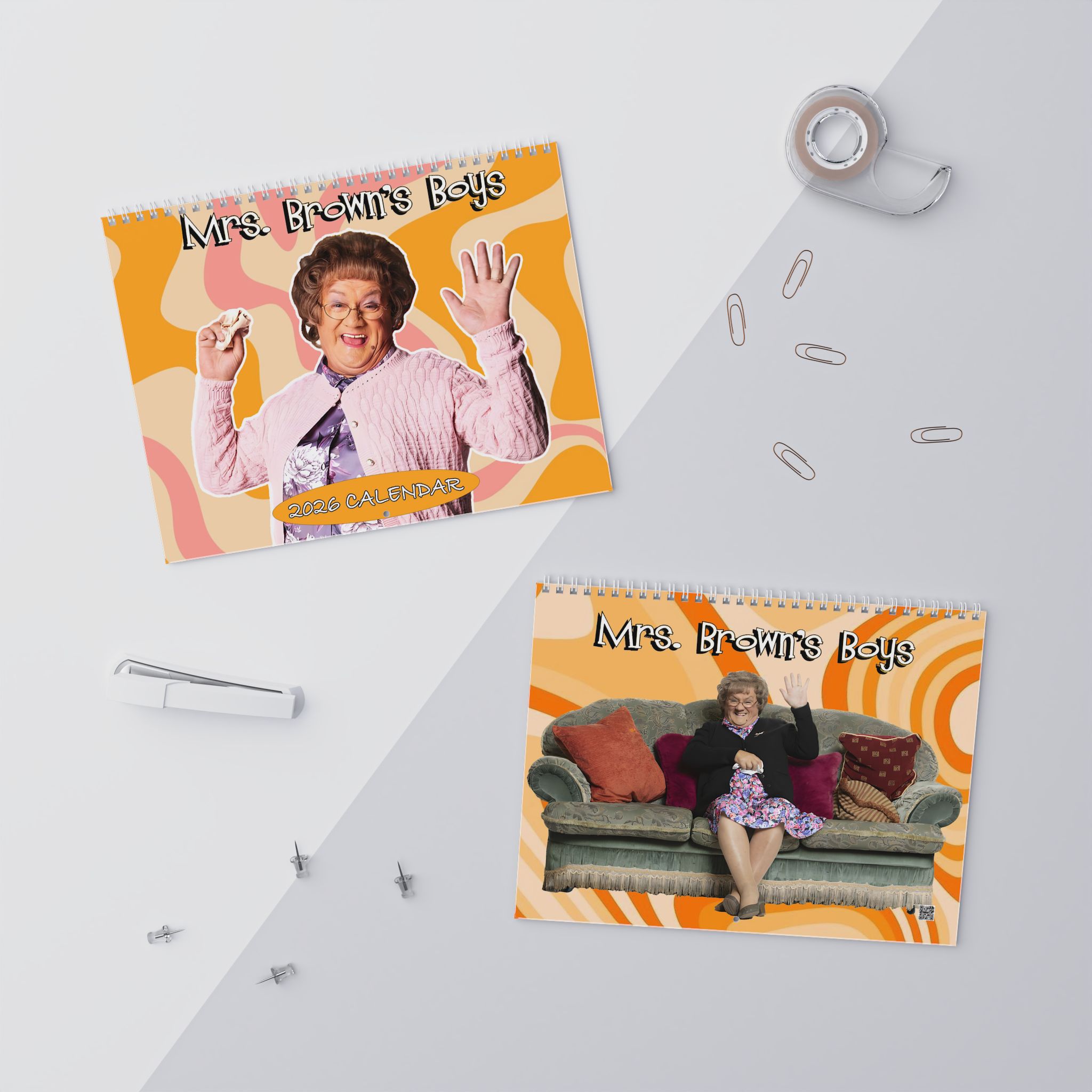 Mrs. Brown’s Boys Movie Quotes 2026 Calendar Mrs. Brown’s Boys Movie Quotes 2026 Calendar