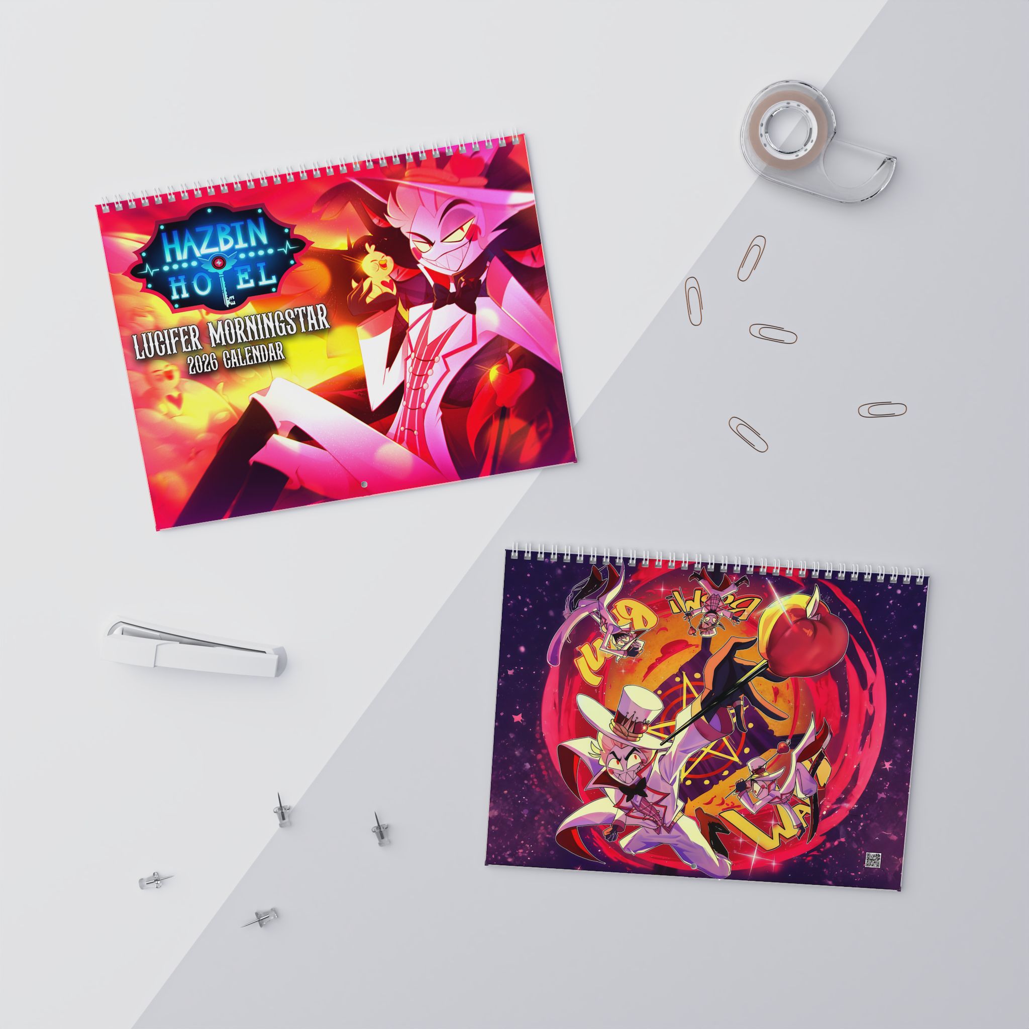 Lucifer Morningstar Hazbin Hotel 2026 Calendar Lucifer Morningstar Hazbin Hotel 2026 Calendar