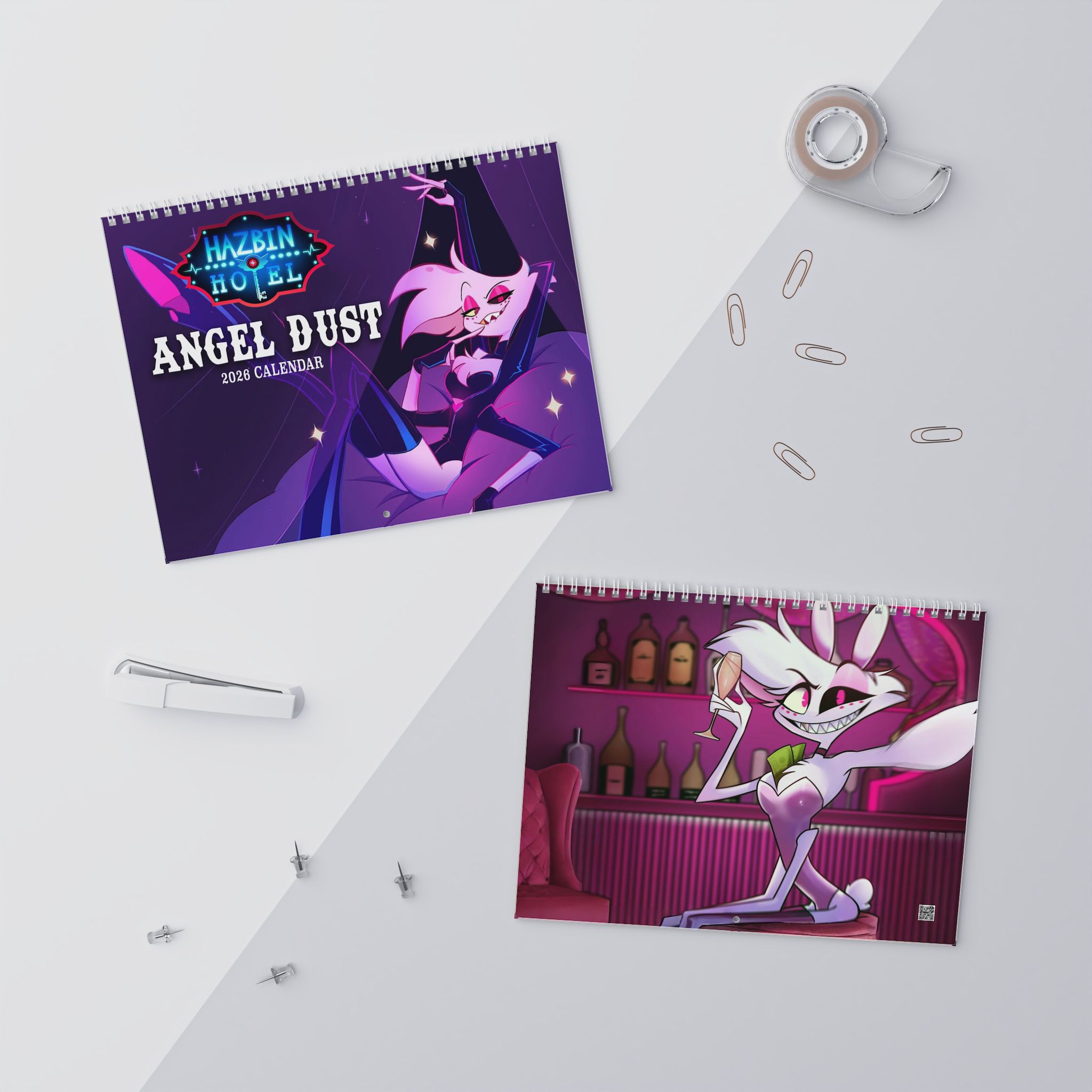 Angel Dust Hazbin Hotel 2026 Calendar Angel Dust Hazbin Hotel 2026 Calendar