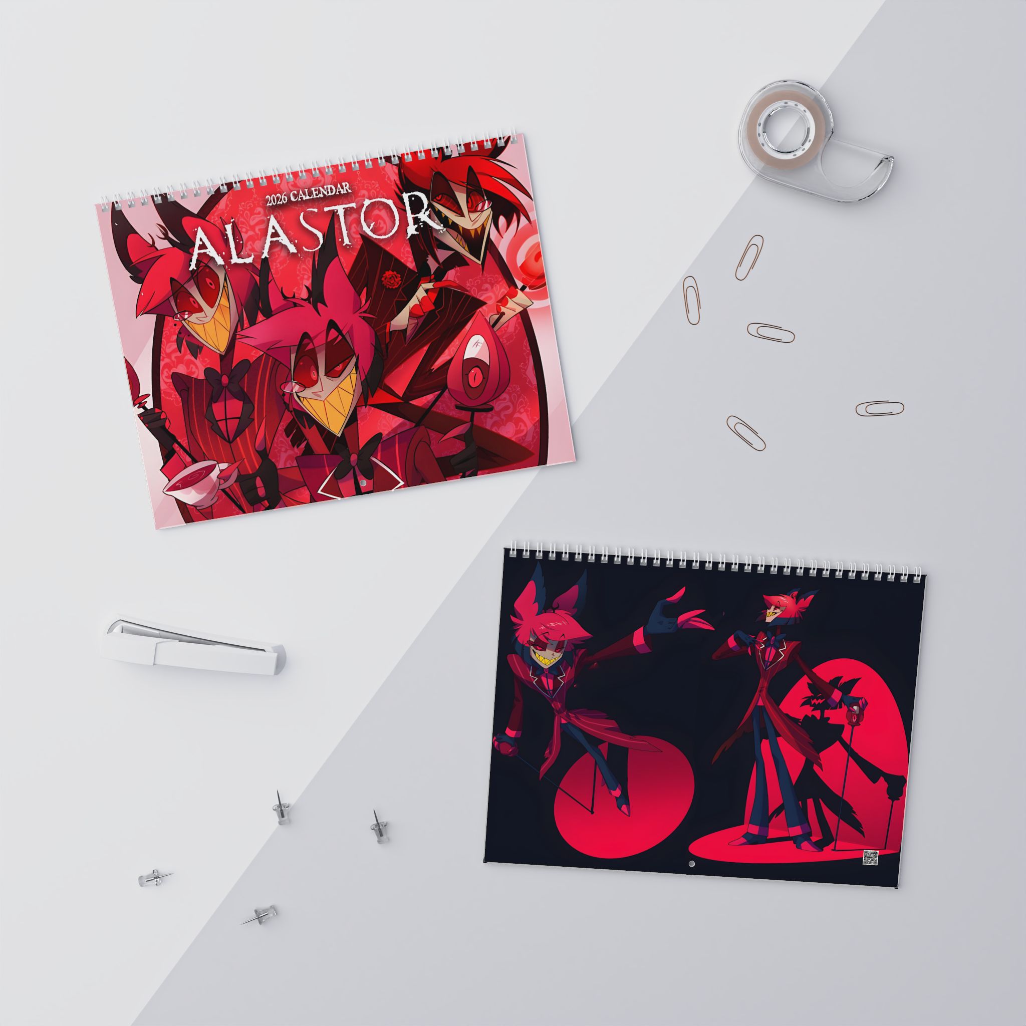 Alastor Hazbin Hotel Calendar 2026 Alastor Hazbin Hotel Calendar 2026