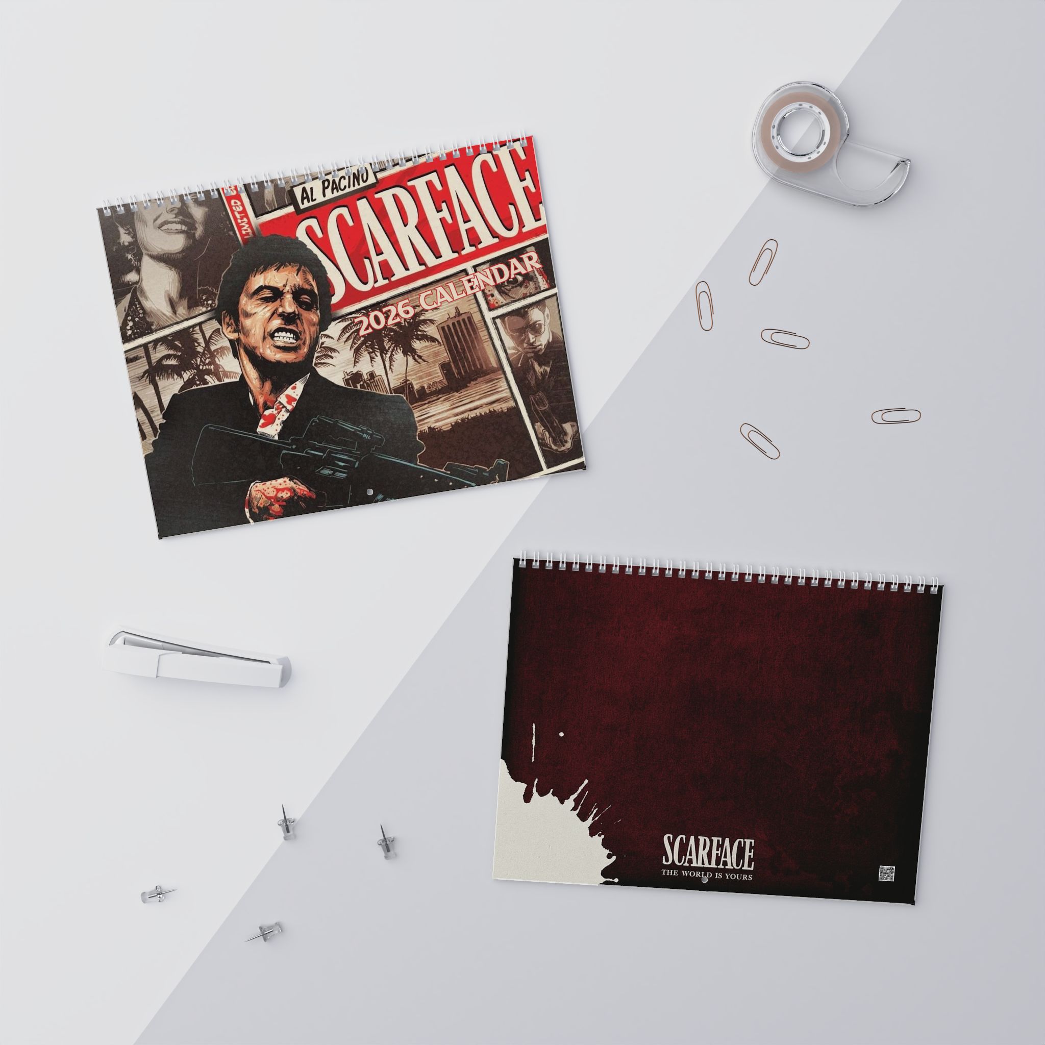 Scarface Movie Quotes 2026 Calendar Scarface Movie Quotes 2026 Calendar