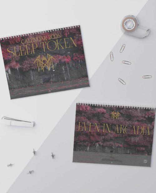 Sleep Token Music Band Ver2 2026 Calendar