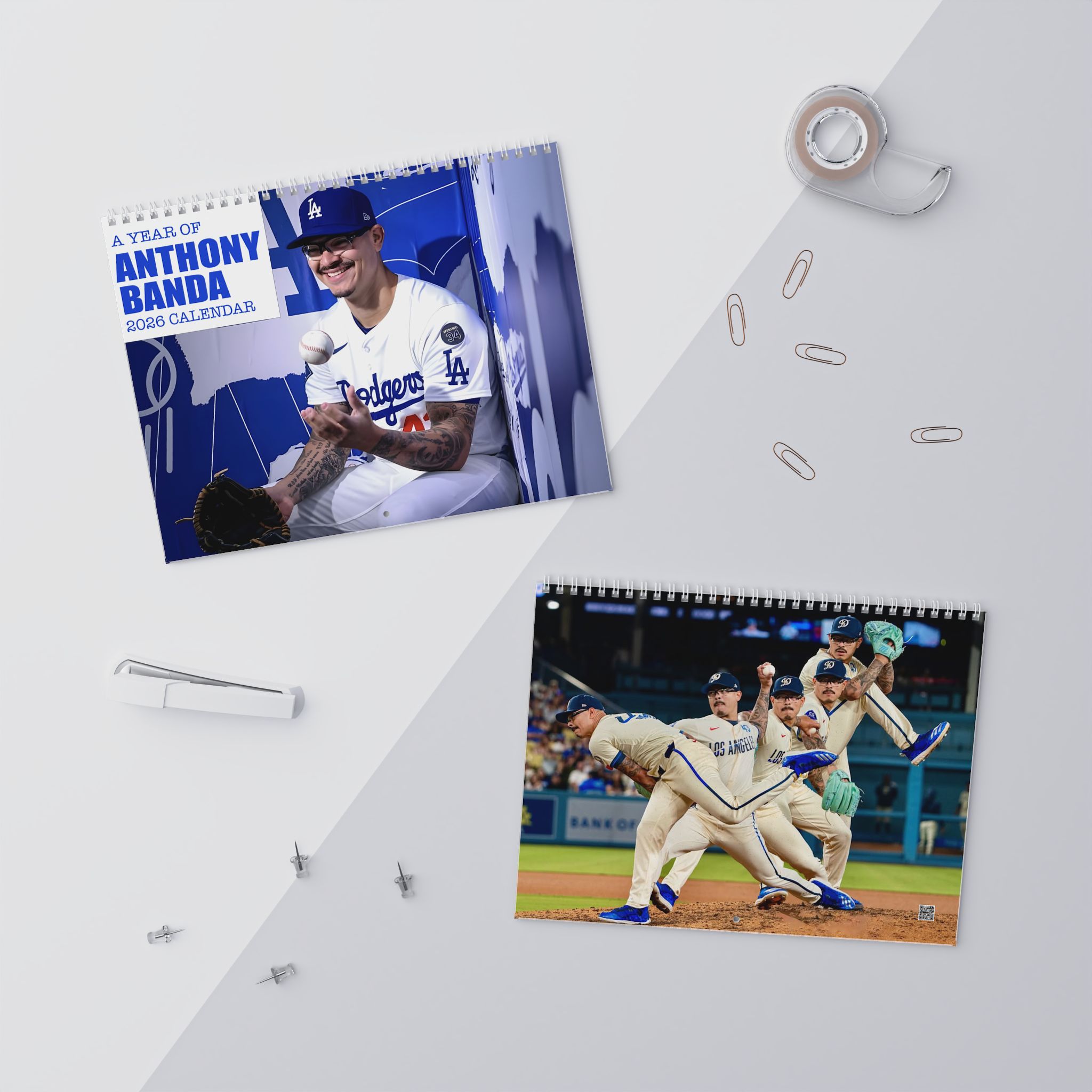 Anthony Banda Los Angeles Dodgers 2026 Calendar Anthony Banda Los Angeles Dodgers 2026 Calendar