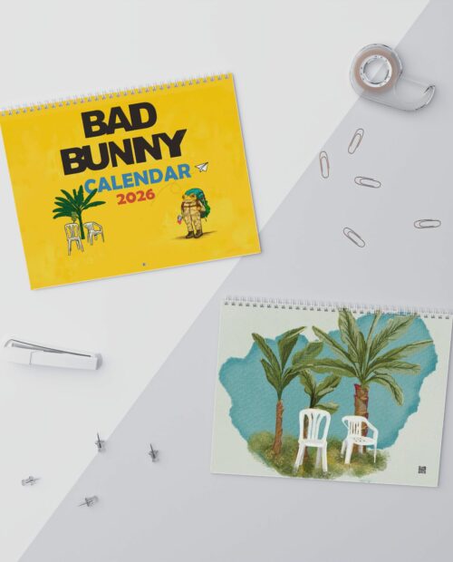 Bad Bunny 2026 Calendar