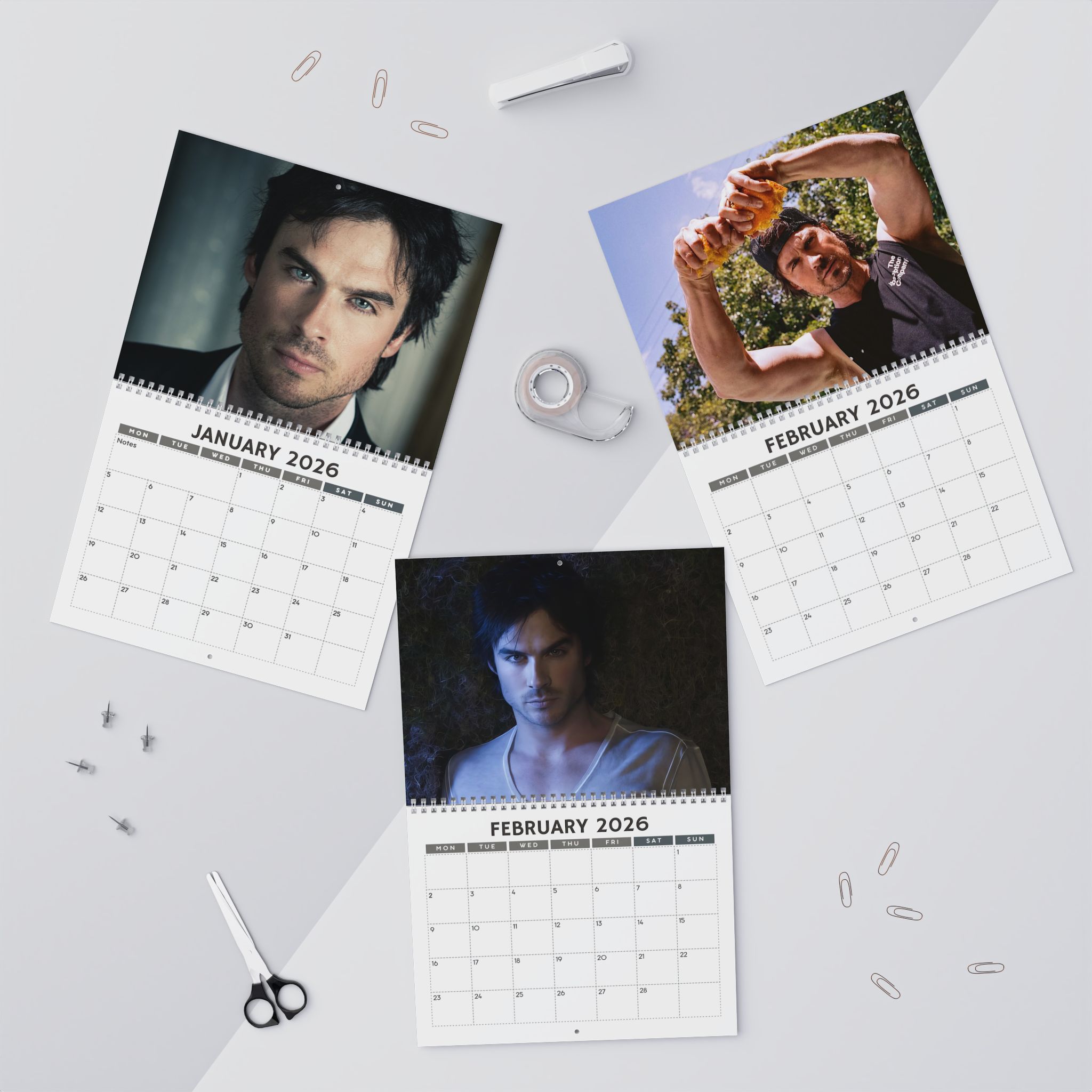 Ian Somerhalder 2026 Calendar Ian Somerhalder 2026 Calendar