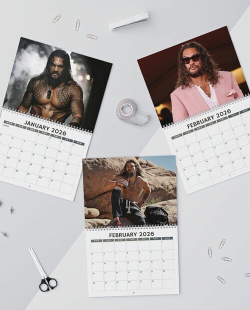 Jason Momoa 2026 Calendar