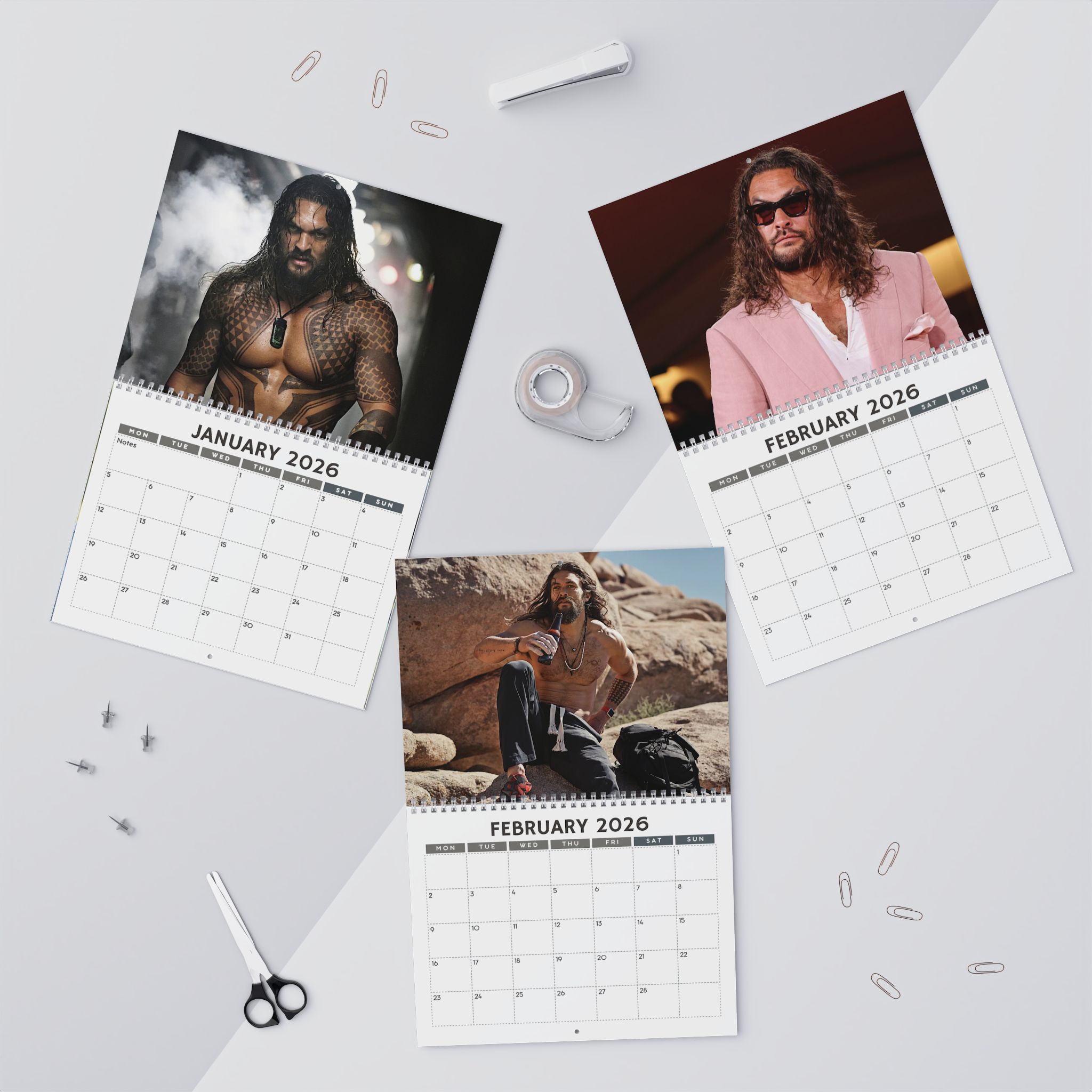 Jason Momoa 2026 Calendar Jason Momoa 2026 Calendar