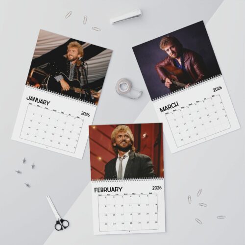 keith Whitley Music 2026 Calendar