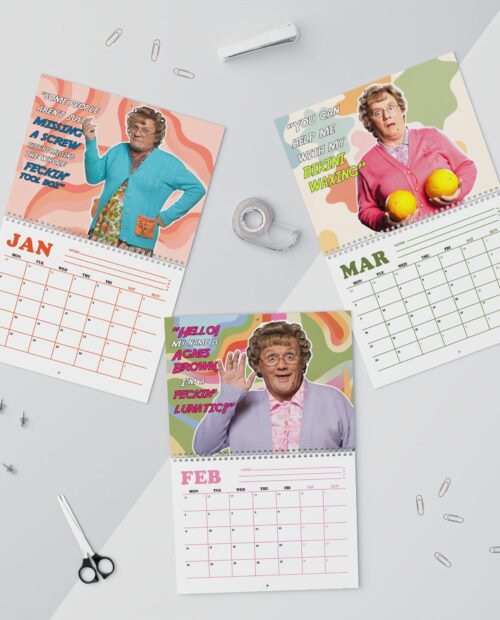 Mrs. Brown’s Boys Movie Quotes 2026 Calendar