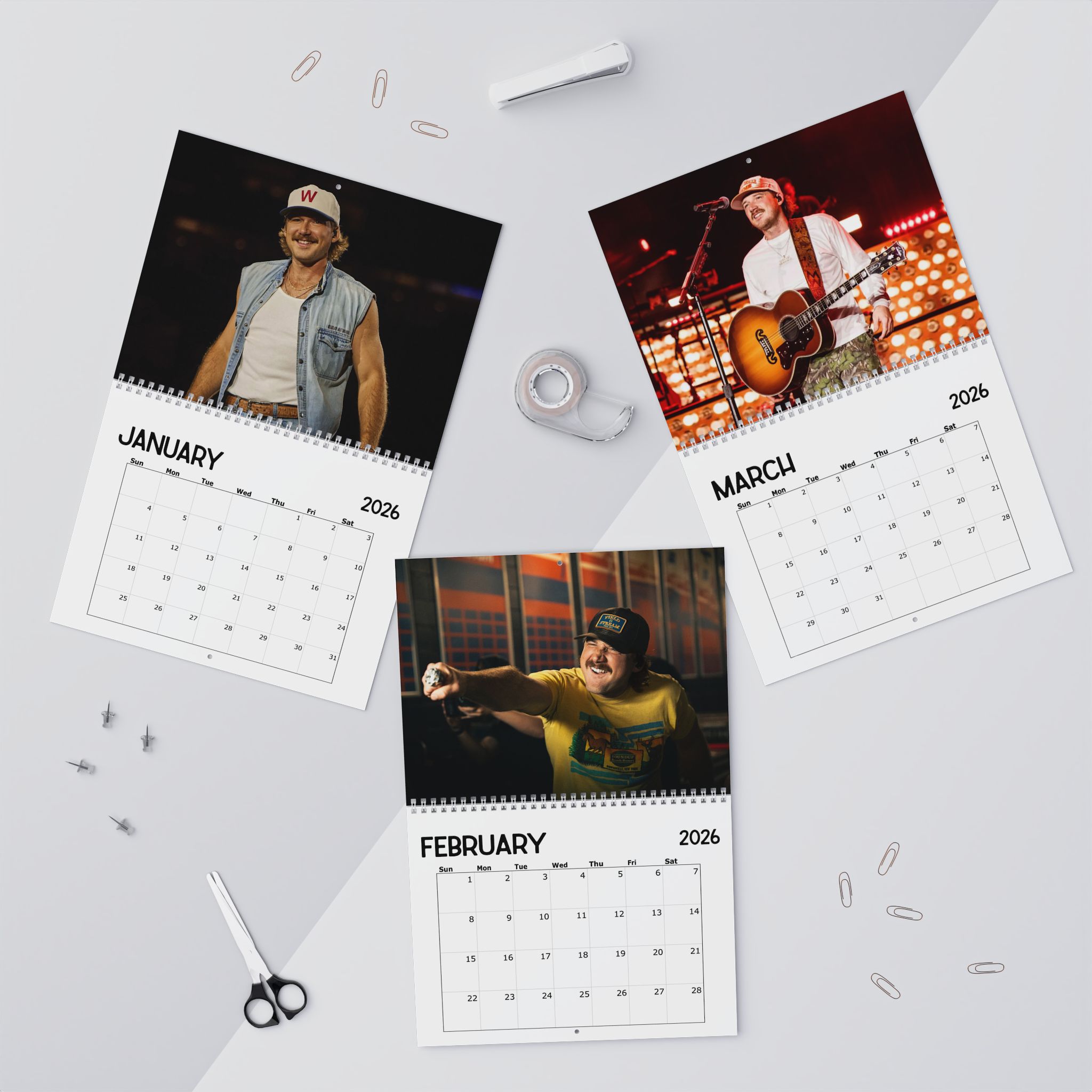 Morgan Wallen Still The Problem 2026 Calendar Morgan Wallen Still The Problem 2026 Calendar