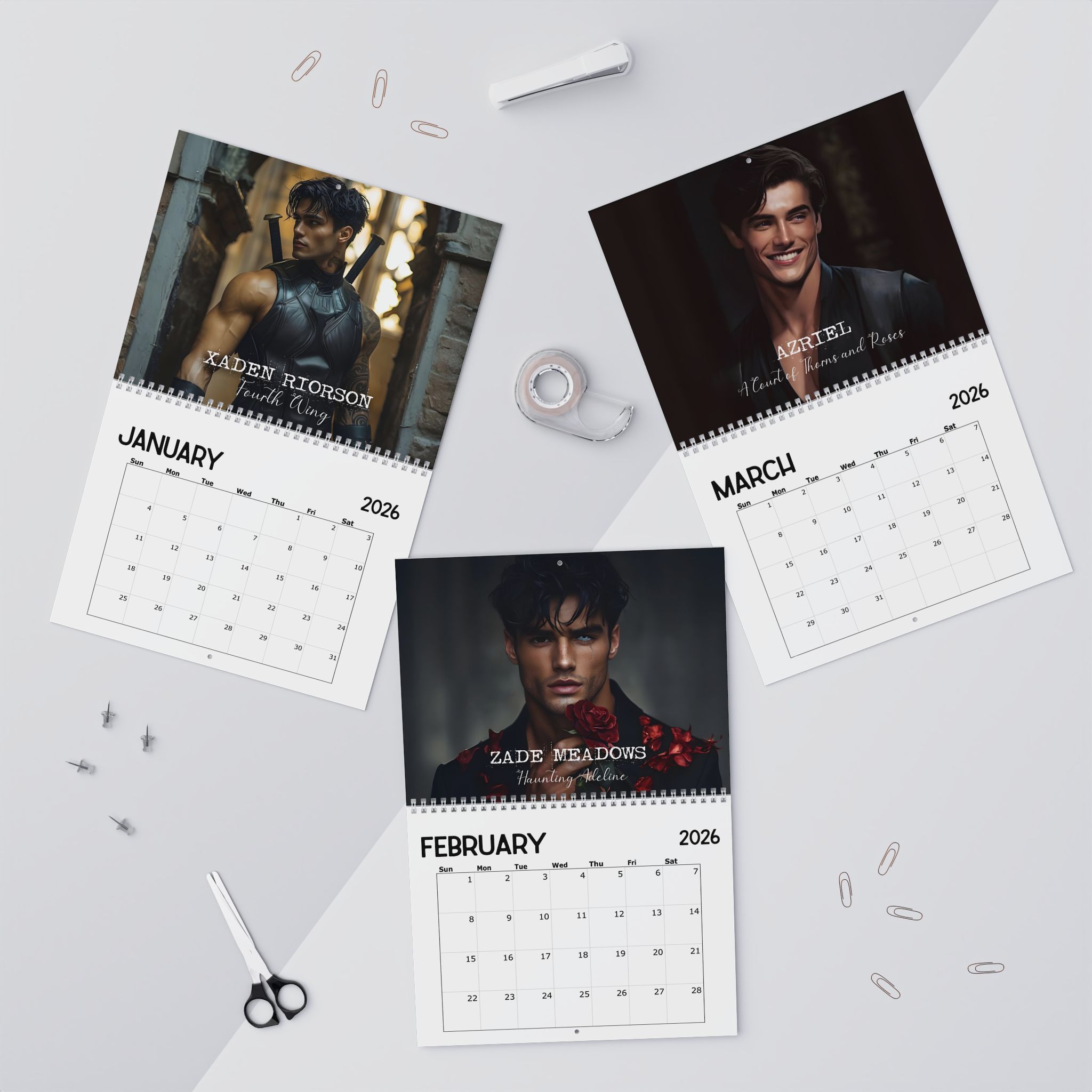 Book Boyfriends Ver2 2026 Calendar Book Boyfriends Ver2 2026 Calendar