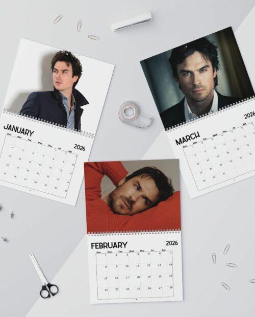 Ian Somerhalder Ver2 2026 Calendar