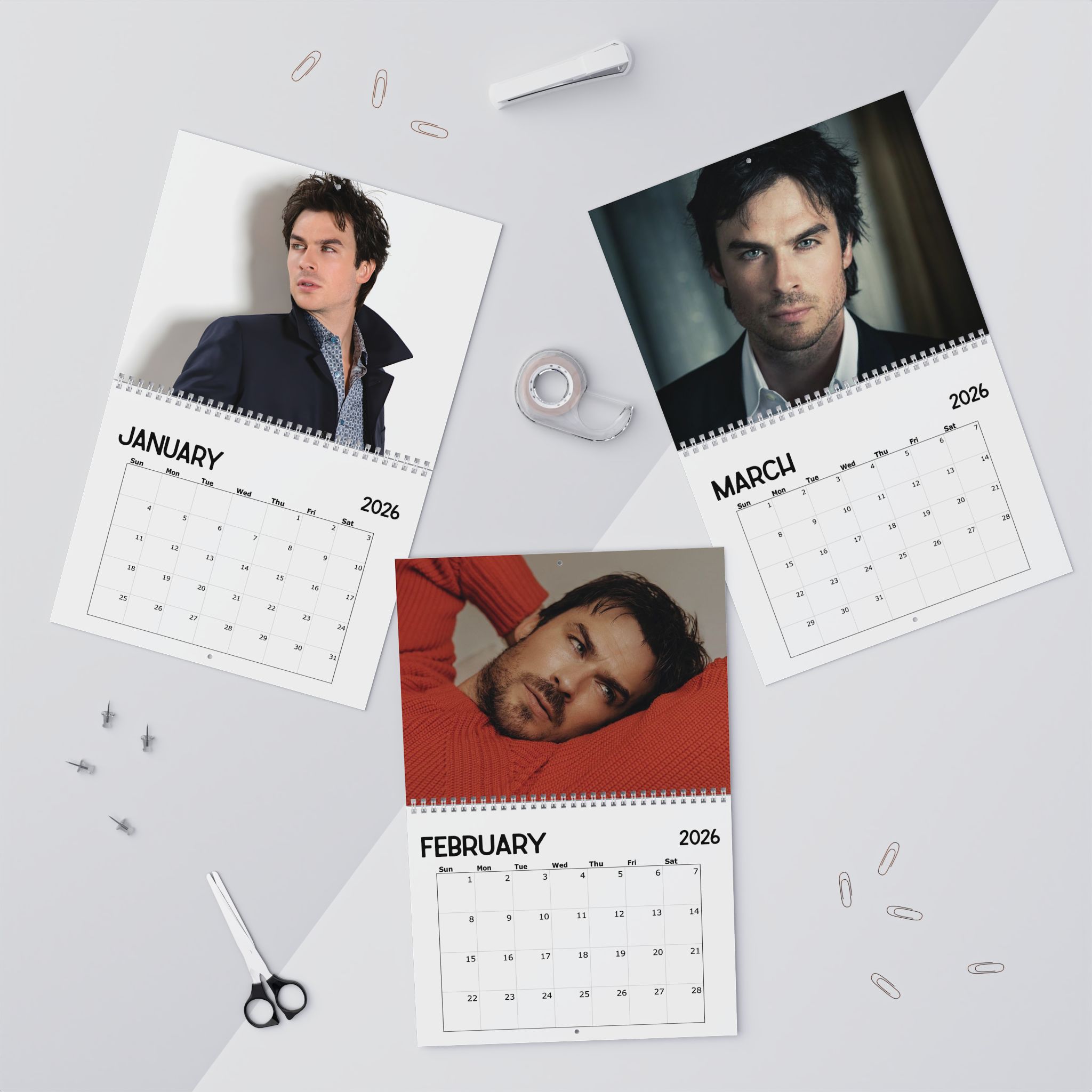 Ian Somerhalder Ver2 2026 Calendar Ian Somerhalder Ver2 2026 Calendar