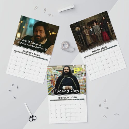 What We Do In The Shadows Movie Quotes 2026 Calendar