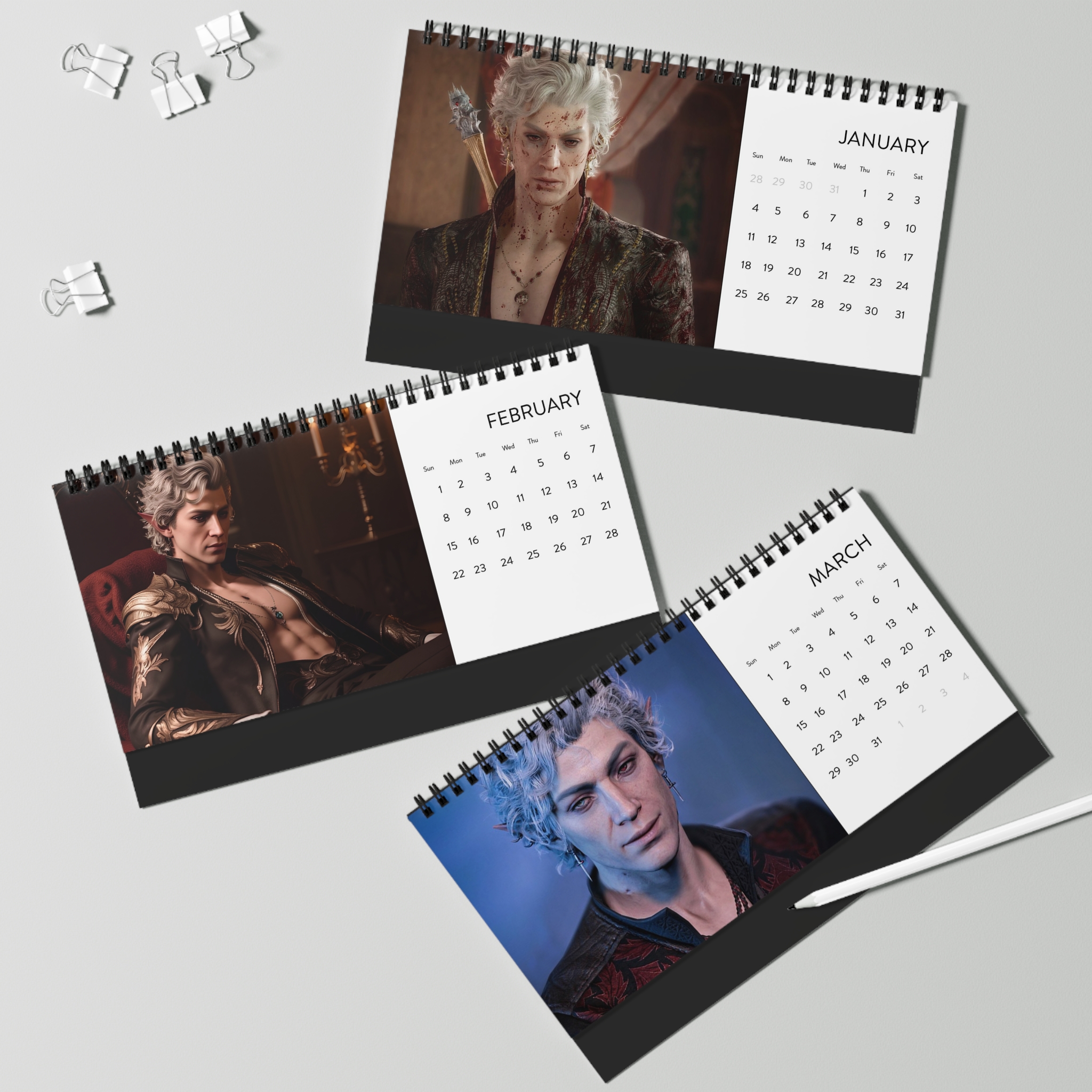 Astarion Baldur’s Gate Game 2026 Calendar Astarion Baldur’s Gate Game 2026 Calendar