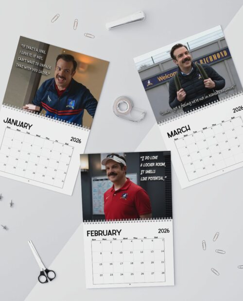 Ted Lasso Movie Quotes 2026 Calendar